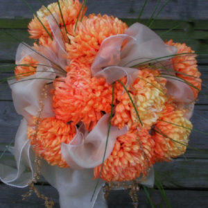 1950’s Retro Wedding Bouquet Design Tally